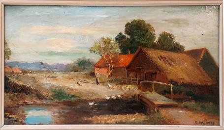 Een schilderij van Bernard De Pooter kopen