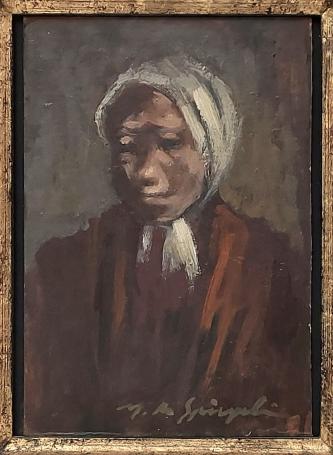 Schilderij van kunstschilderes Marthe De Spiegeleir