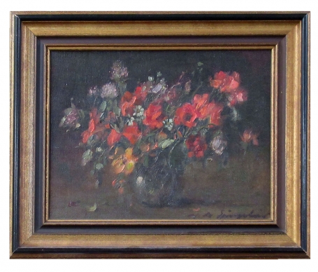 Schilderij van de Belgische schilderes Marthe De Spiegeleir