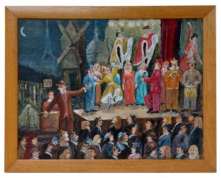 Olieverfschilderij van Al. Delfosse kopen