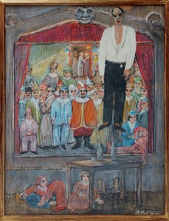 Kunstwerk van de Belgische kunstenaar Delfosse