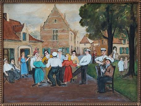 Kunstwerk van de Belgische kunstenaar Delfosse