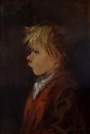 Schilderij van kunstschilderes Marthe De Spiegeleir