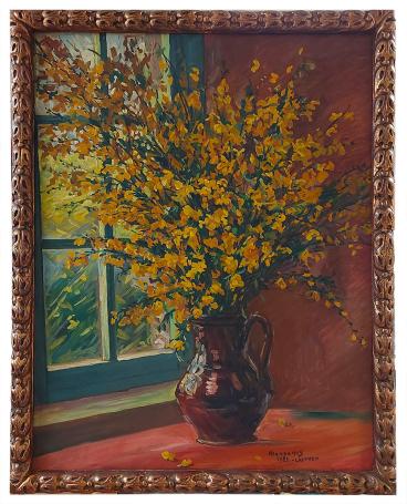 Schilderij van Alfons Dessenis Belgische schilder