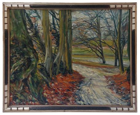 Schilderij van Alfons Dessenis Belgische schilder