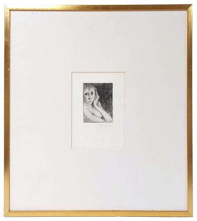 Ingekaderde ets van Roland Devolder kopen