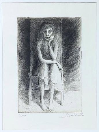 Ets van de Belgische kunstenaar Devolder