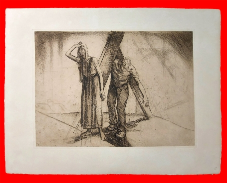 Ets van de Belgische etser Jean Donnay