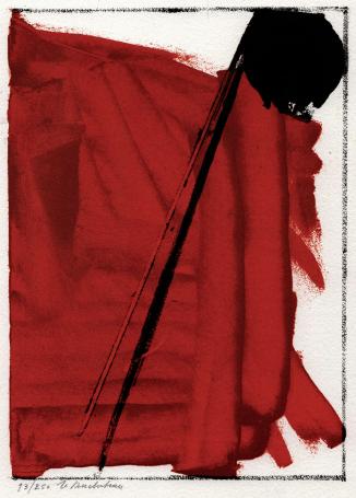 Litho van Hugo Duchateau