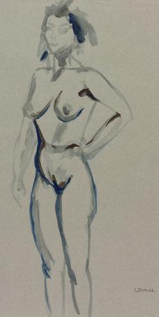 Tekening van Irénée Duriez kopen