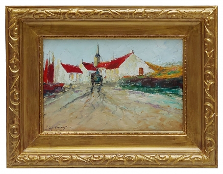 Schilderij van Belgische kunstschilder Edgard Farasyn