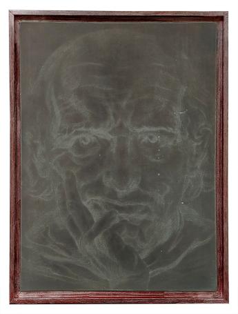 Etsplaat van de Belgische kunstenaar Edmond Van Dooren