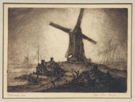 Ets, Belgische etser Edmond Van Dooren
