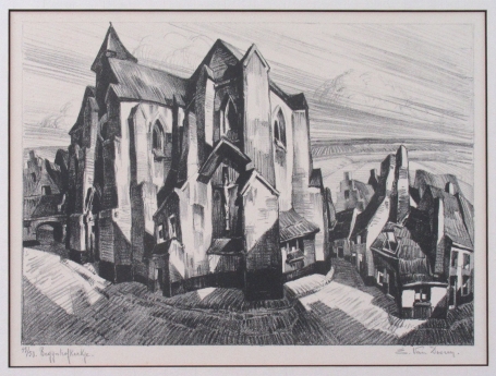 Belgische lithomaker Edmond Van Dooren