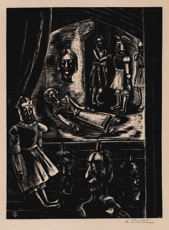 Grafisch kunstwerk van Elsa Courtoit