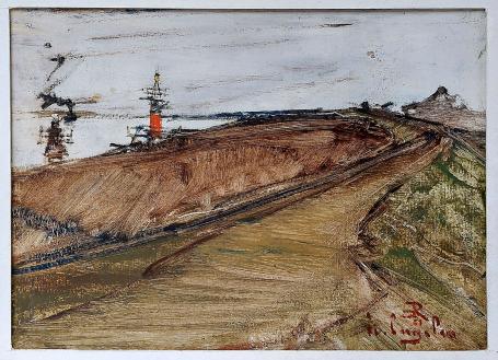 Schilderij van de Antwerpse kunstschilder René Engelen