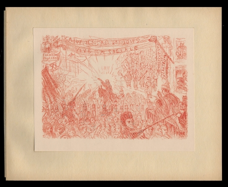 Litho uit 1921 van James Ensor kopen