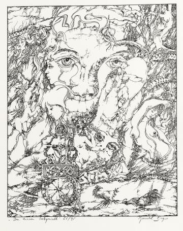 Ets van de Belgische etser Ronald Ergo kopen