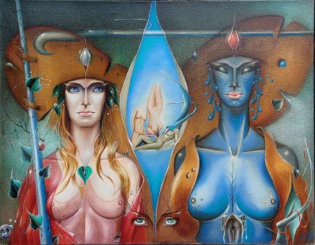 Schilderij van Jean-Claude L' Ernout uit 1981