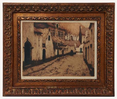 Ets van de Belgische etser Julien Célos