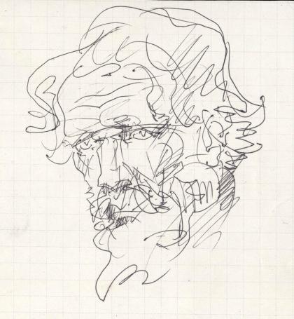 Grafisch kunstwerk van Edmond Van Dooren