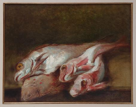 Schilderij van kunstenaar François Backvis