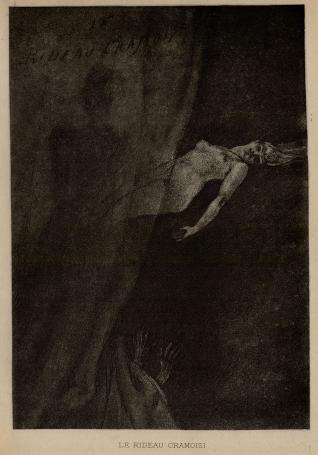 Félicien Rops met een heliogravure