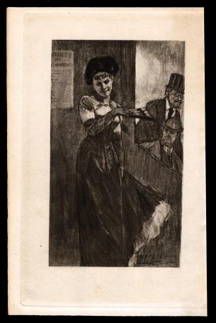 Heliogravure van Félicien Rops, Exsteens 491