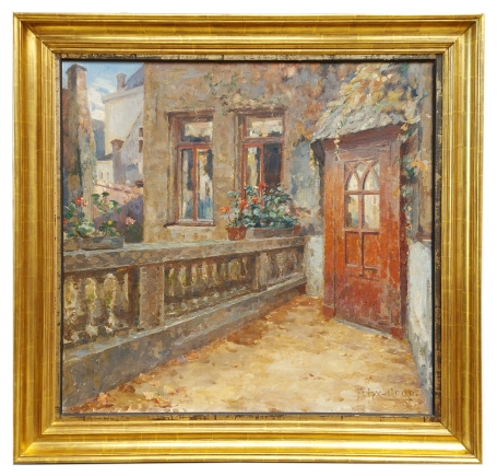 Schilderij uit 1940 van de Belgische kunstenaar Félix Gogo