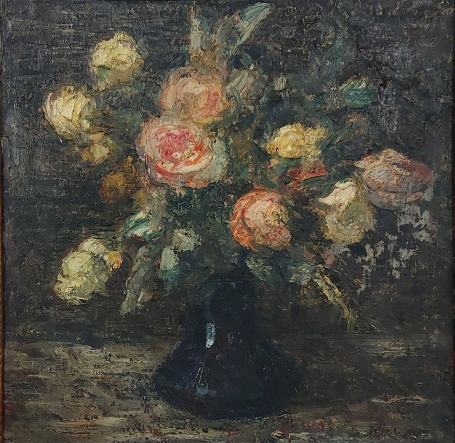 Peinture du peintre belge Félix Gogo