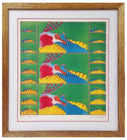 Litho van Frank Liefooghe uit 1971