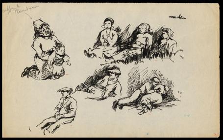 Pentekening van Masereel kopen