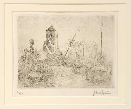 Ets van de Belgische kunstenaar Frans Hens