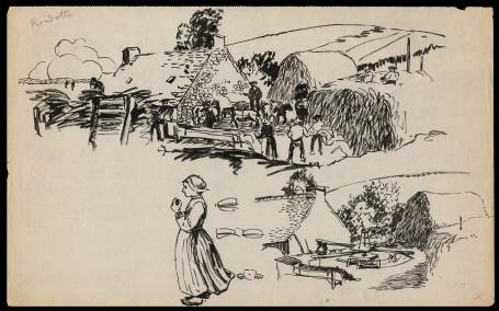 Pentekening van Masereel kopen