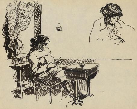 Schetsen van Frans Masereel