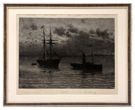 Gravure van Frans Proost