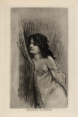 Félicien Rops met een heliogravure