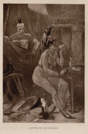 Félicien Rops met een heliogravure