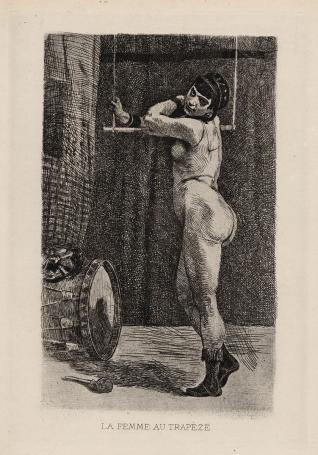 Félicien Rops met een héliogravure uit 1908