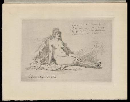 Heliogravure van Félicien Rops uit 1908