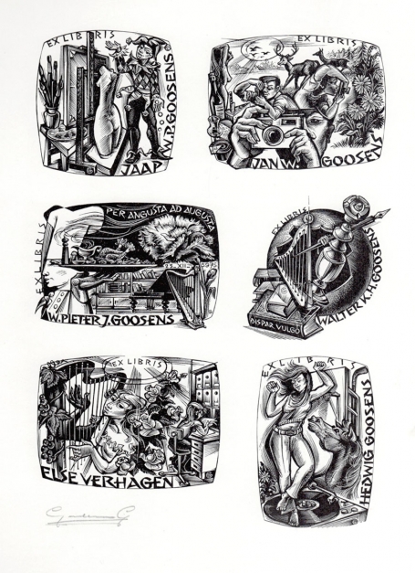 Belgische graficus Gerard Gaudean
