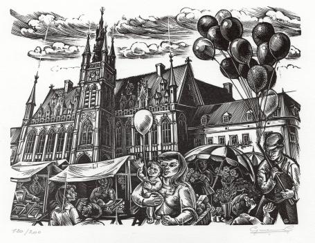 Belgische graficus Gerard Gaudean