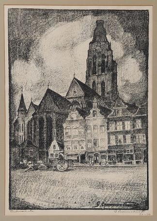 Litho van Gustaaf Crommelynck kopen