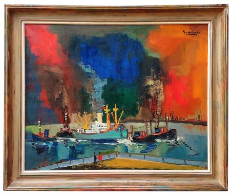 Kunstwerk van de Belgische schilder Jack Godderis kopen