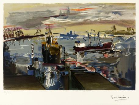 Grafisch kunstwerk van de Belgische kunstenaar Jack Godderis kopen