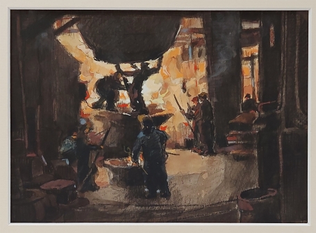 Een aquarel van Jules Gonthier kopen