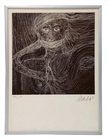 Grafisch kunstwerk van de Belgische kunstenaar Graba