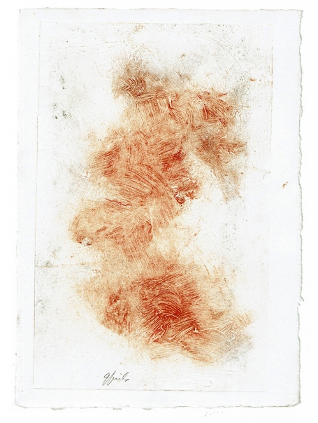 Litho van de Gentse kunstenaar Gustaaf Prils 