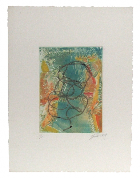 Gemengde techniek van de Gentse kunstenaar Gustaaf Prils