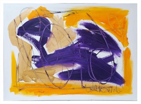 Abstract schilderij kopen van de Belgische kunstenaar Glenn Vandesande